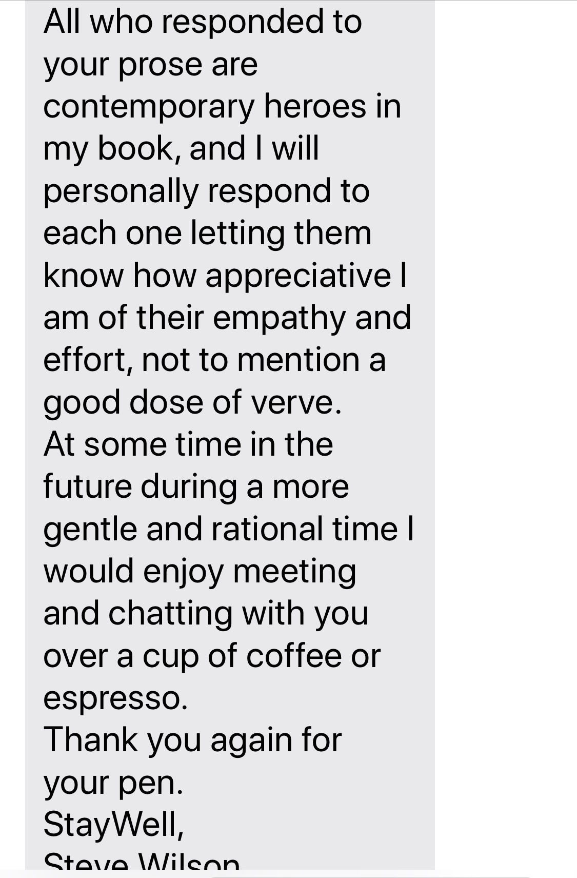 Steve Wilson 2nd text